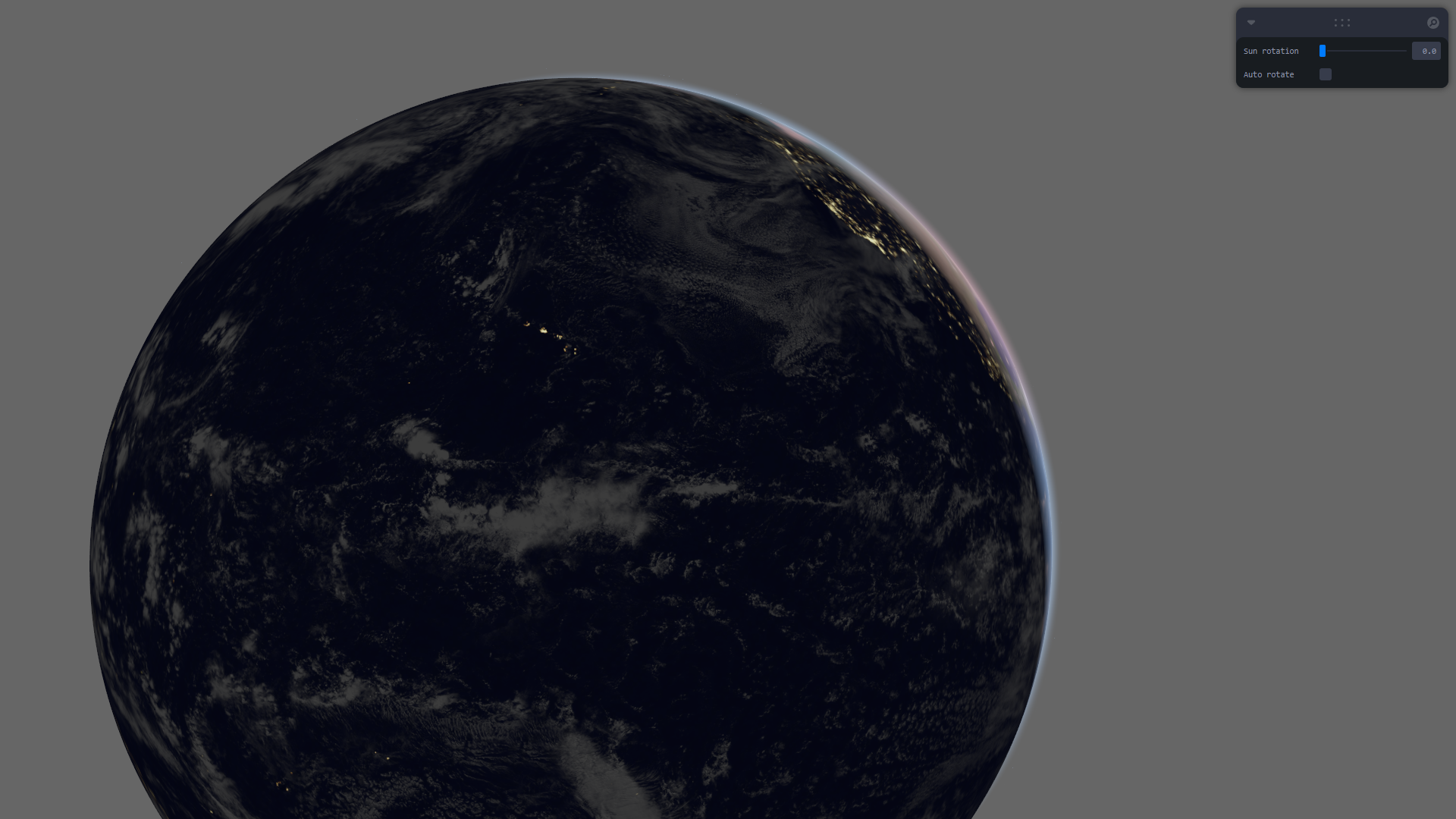 Final Earth with atmosphere